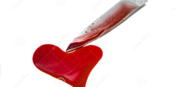 knife-heart-shaped-blood-spot-white-background-as-metaphor-killing-love-38846805